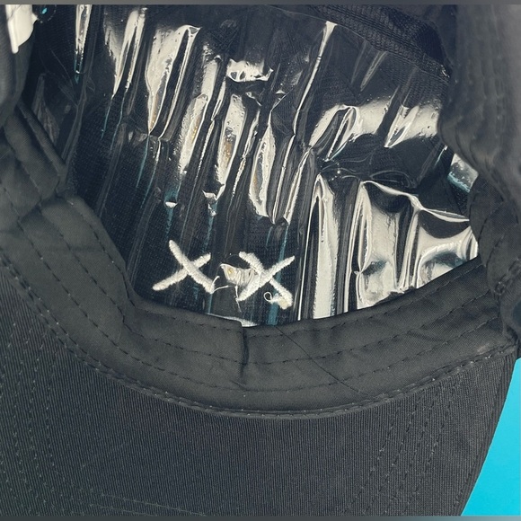 Frown Trucker Hat | Dead Hat | Black | Adjustable One Size - Picture 4 of 4